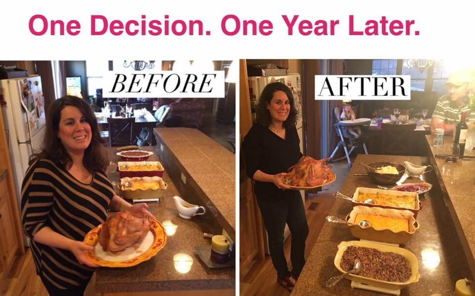 Natasha (37) has lost 55 lbs in 5 months
